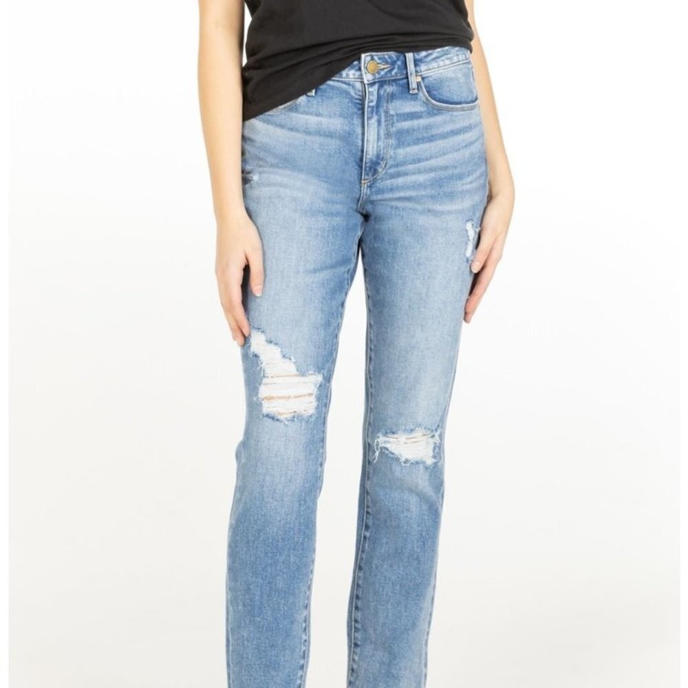 Articles of Society Women's AOS Rene High Waist Straight Leg Jean